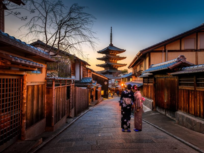 Morning Silence in Kyoto: Zen Gardens and Ancient Woodwork